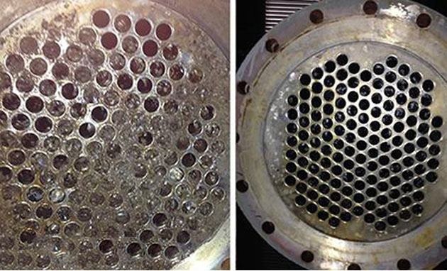 換熱器清洗對比